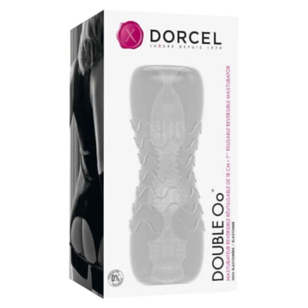 Dorcel Double Oo - masturbátor (průsvitný)