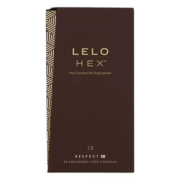 LELO Hex Respect XL - luxusní kondom (12 ks)