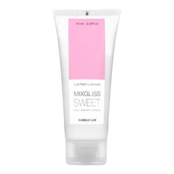 Mixgliss Sweet Bubble Gum - lubrikant na vodní bázi - žvýkačka (70 ml)