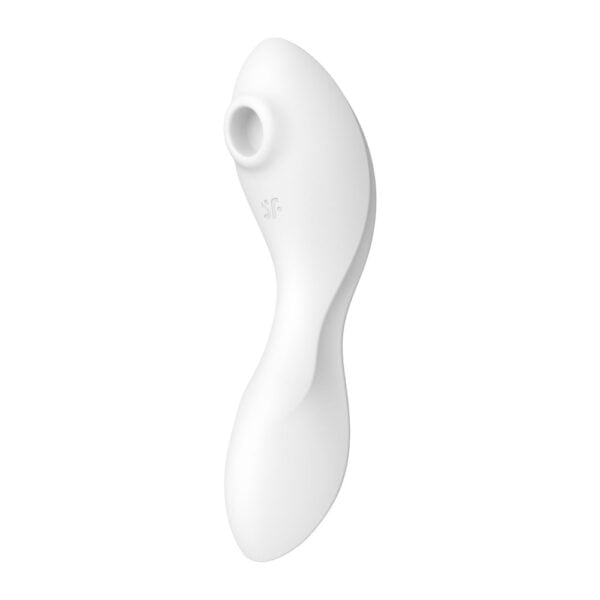 Satisfyer Curvy Trinity 5+ - chytrý vlnový 2v1 vibrátor (bílý)