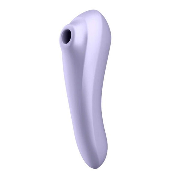 Satisfyer Dual Pleasure - chytrý 2v1 bezdotykový stimulátor a vibrátor (fialový)