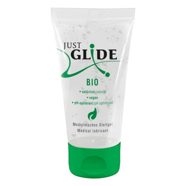 Just Glide Bio - veganský lubrikant na vodní bázi (50 ml)