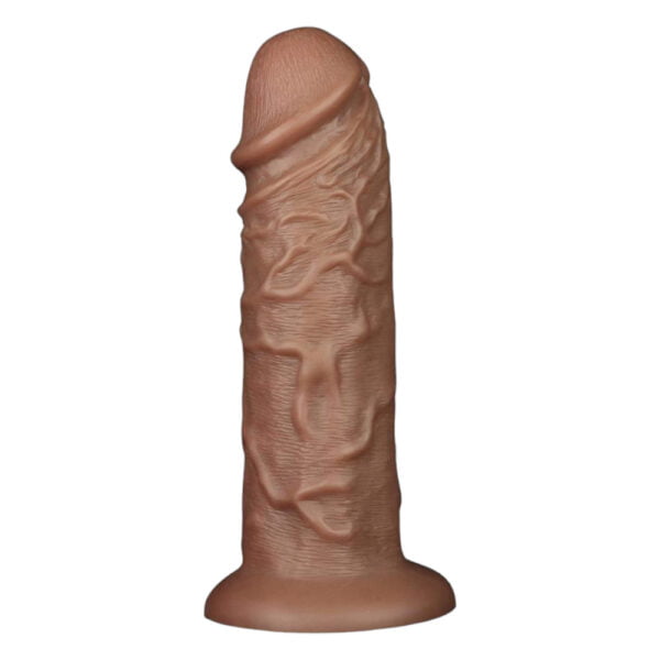 Lovetoy Chubby - dildo s jetelovitou nohou - 25 cm (přírodní)