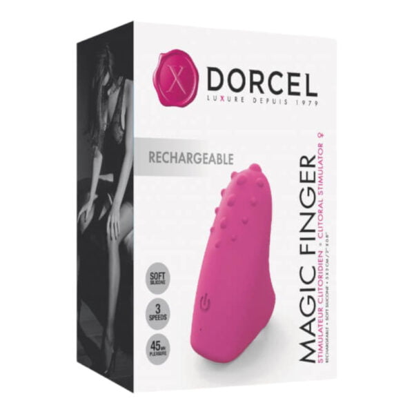 Dorcel Magic Finger - akumulátorový prstový vibrátor (růžový)