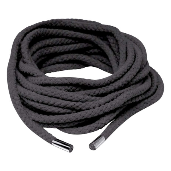 Fetish Silk Rope - Shibari bondage lano - 10m (černé)
