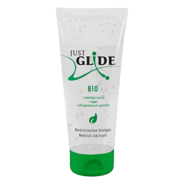 Just Glide Bio - veganský lubrikant na vodní bázi (200ml)