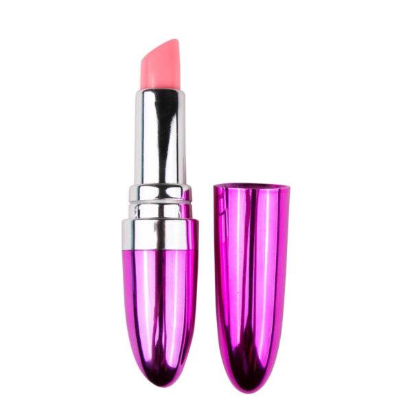 Easytoys Lipstick - vodotěsný růžový vibrátor (růžový)