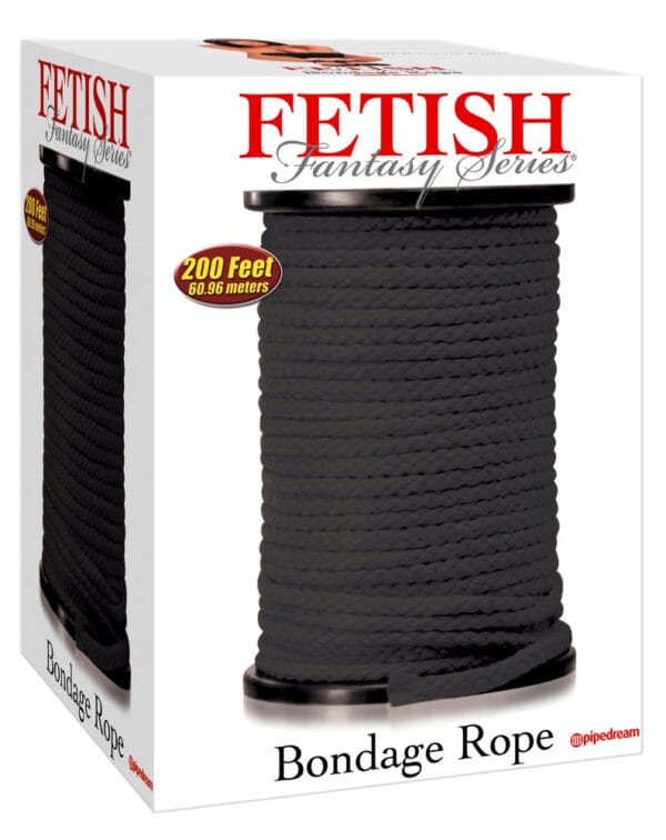 Fetish Shibari Bondage lano - 60m (černé)