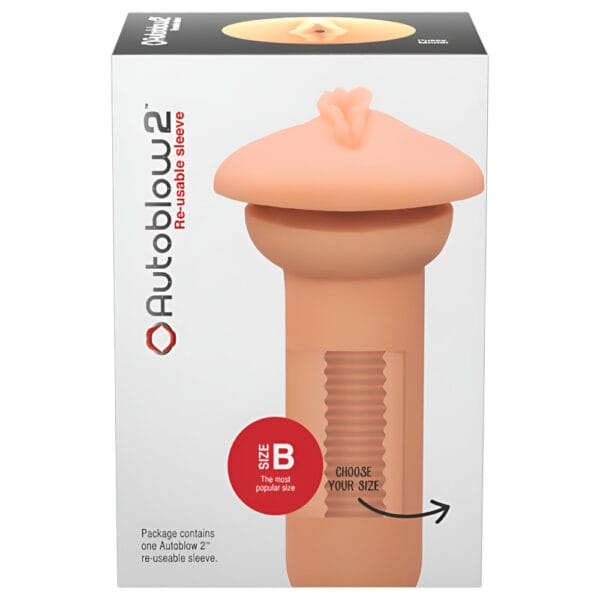 Náhradní vložka Autoblow 2+ typ B (střední) (vagina)