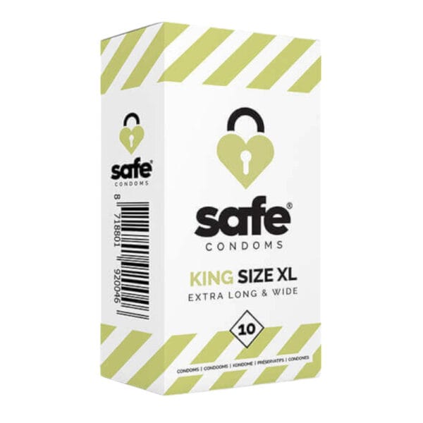 SAFE King Size XL - extra velké kondomy (10 ks)