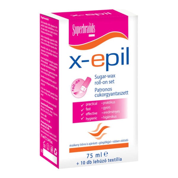 X-Epil - kazetový cukrový depilační set