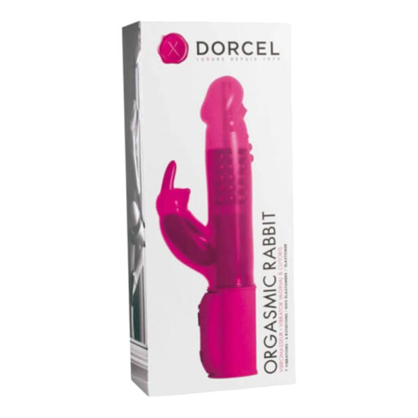 Dorcel Orgasmic Rabbit - vibrátor s rohem (růžový)