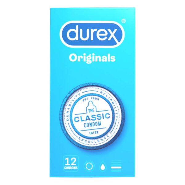 Durex klasické kondomy (12 ks)