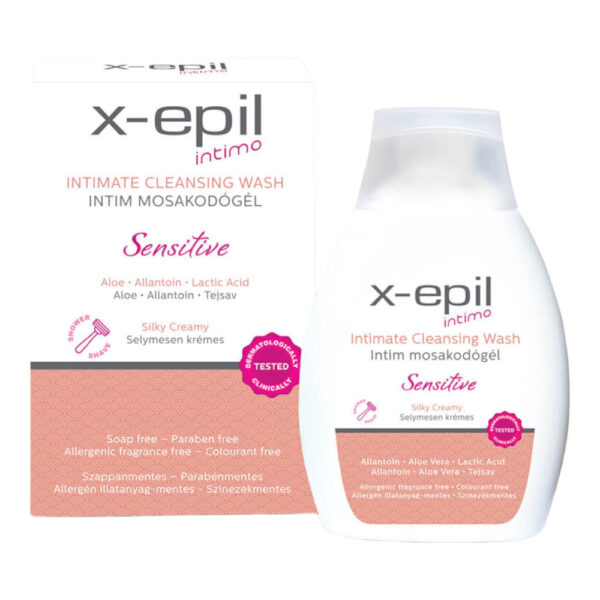 X-Epil Intimo Sensitive - intimní gel na mytí (250 ml)