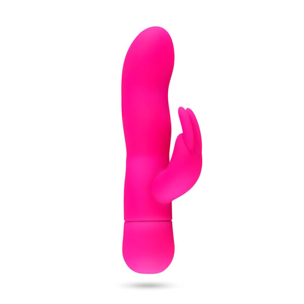 Easytoys Mad Rabbit - králičí vibrátor s ramínkem na klitoris (růžový)