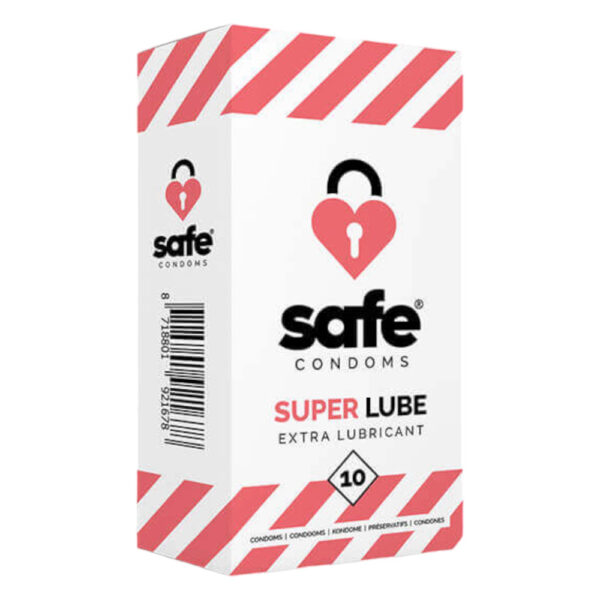 SAFE Super Lube - extra kluzké kondomy (10ks)