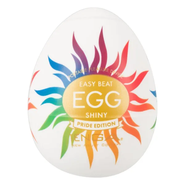 TENGA Egg Shiny Pride - masturbační vajíčko (6 ks)