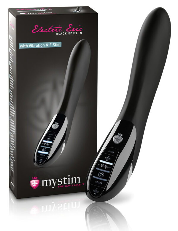 mystim Electric E-Stim Black elektrostimulační vibrátor (černý)