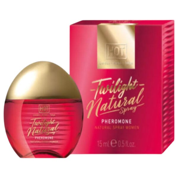 HOT Twilight Natural: Feromonový parfém pro ženy (15ml) - bez vůně