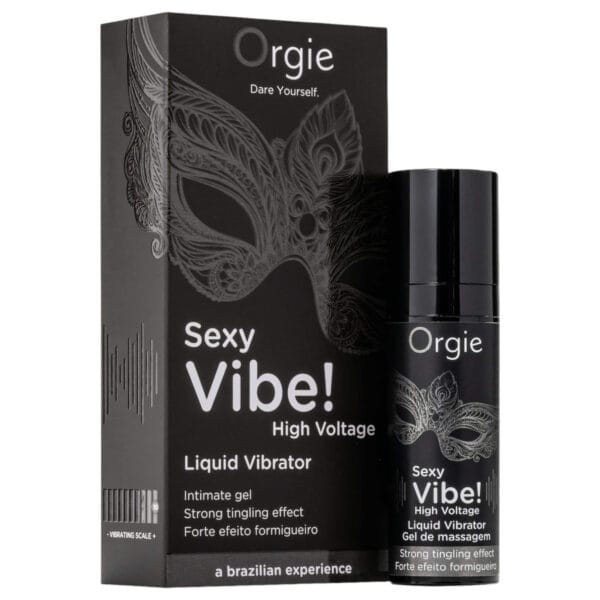 Orgie Sexy Vibe Vysoké Napětí - unisex tekutý vibrátor (15 ml)