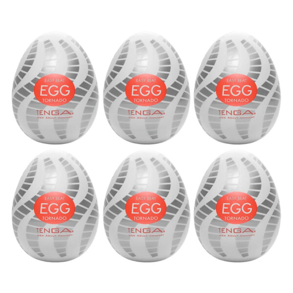 TENGA Egg Tornado - masturbační vajíčko (6 ks)