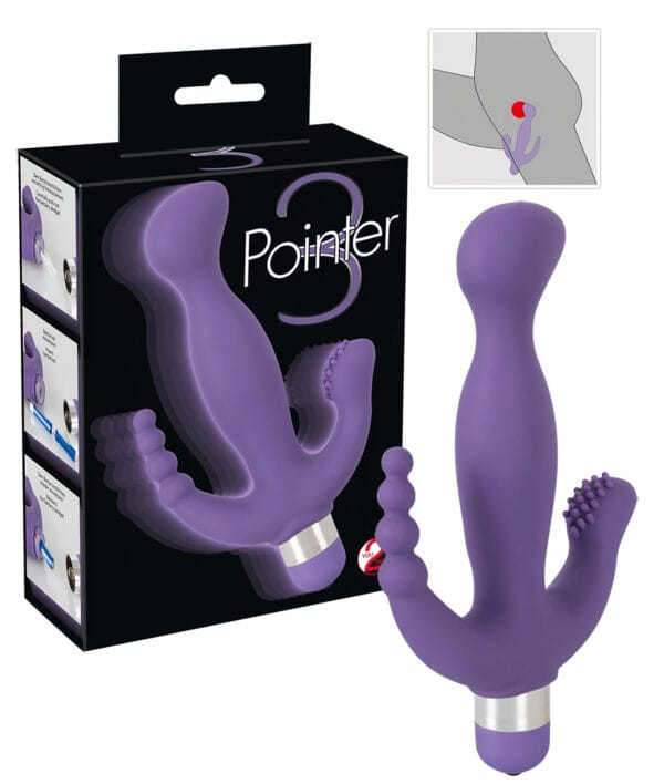 You2Toys - Pointer - Trojitý rozkoš vibrační stimulátor (fialový)