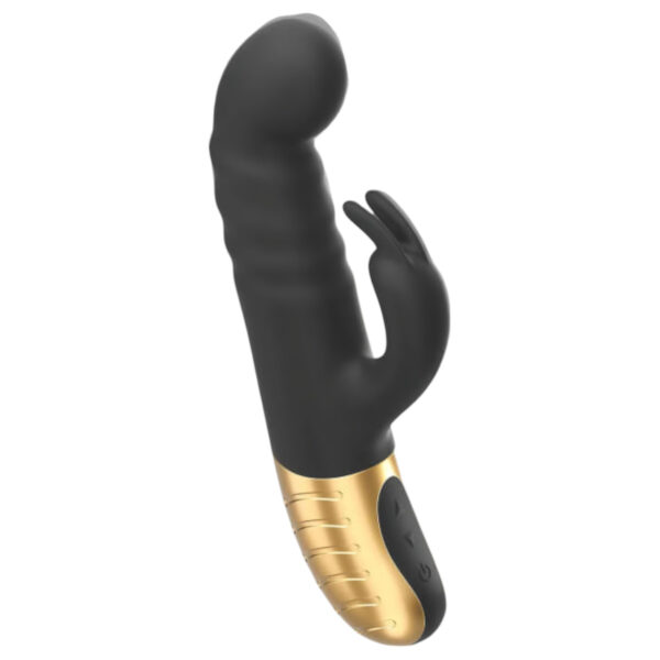 Dorcel G-stormer - černý pulzující vibrátor s klitorální paží