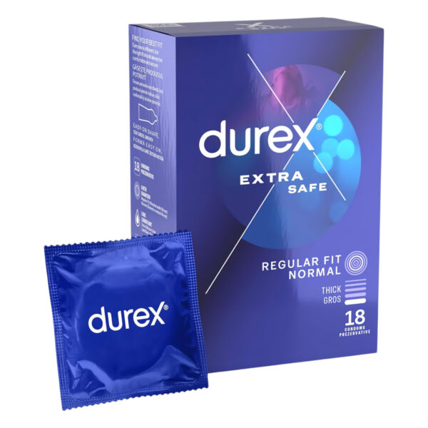 Durex Extra Safe - bezpečné kondomy (18 ks)