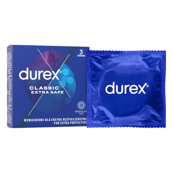 Durex extra bezpečný - spolehlivý kondom (3 ks)