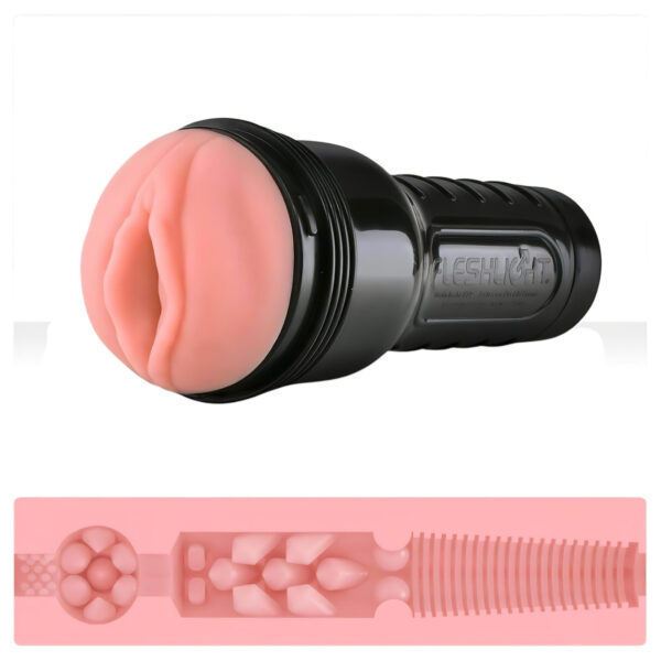 Fleshlight Pink Lady Destroya - realistická vagína v tělové barvě