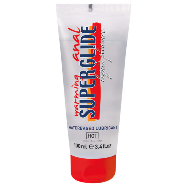 Hřejivý anální gel HOT - superkluzný (100ml)