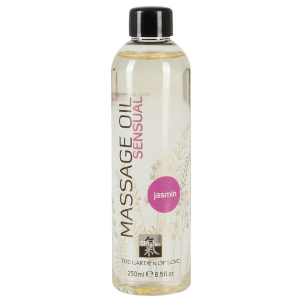 HOT Shiatsu Extáze masážní olej - jasmín (250ml)