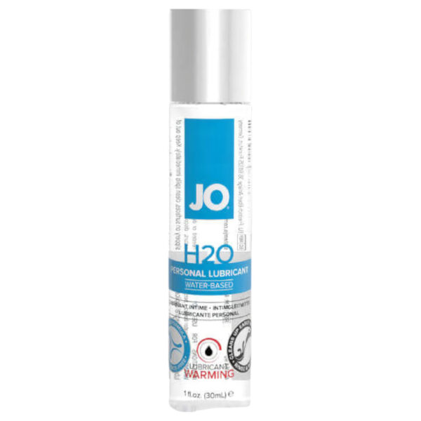 JO H2O - hřejivý lubrikant na vodní bázi (30ml)