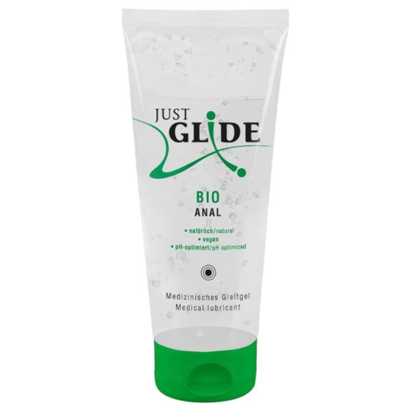 Just Glide Bio ANAL - veganský lubrikant na vodní bázi (200ml)