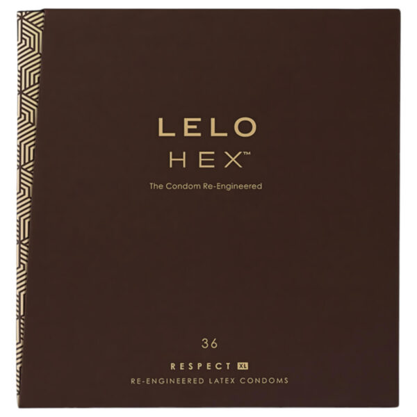 LELO Hex Respect XL - luxusní kondomy (36 ks)