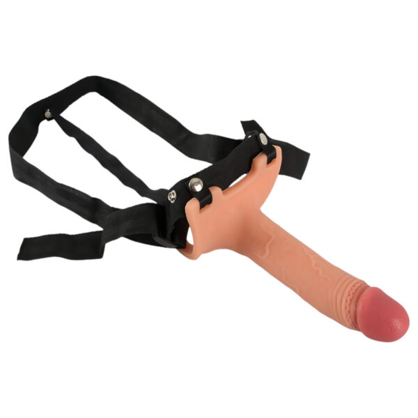 Realistixxx strap-on - realistický dutý dildo