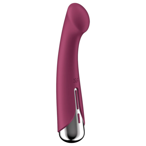 Satisfyer Spinning G-Spot 1 - červený rotační G-bod vibrátor