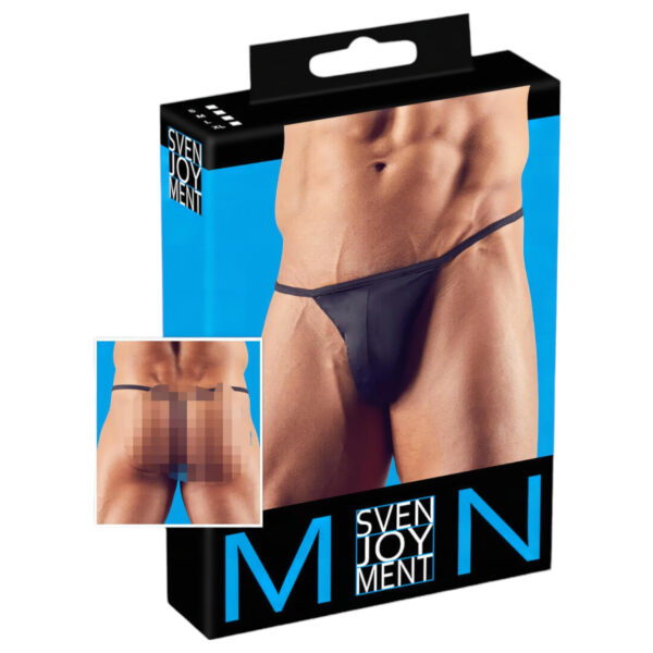 Mini tanga pro muže (černá) - M