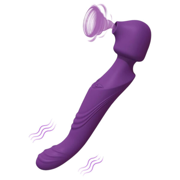 Tracy's Dog Wand - pulzující masážní vibrátor (fialový)