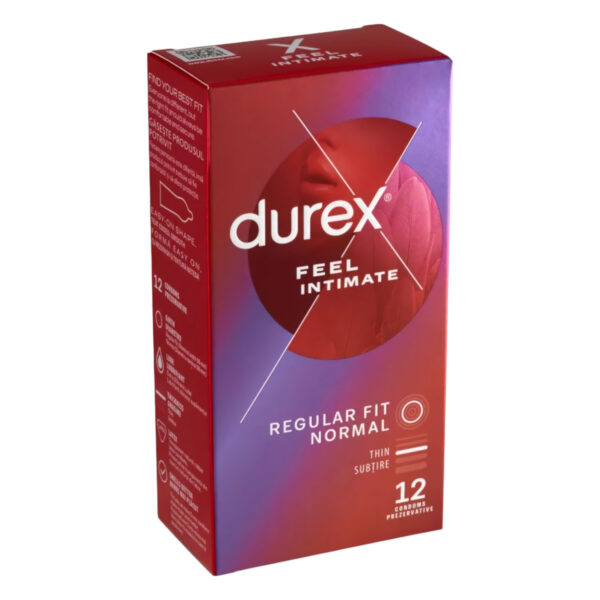 Durex Feel Intimate - tenké kondomy (12 ks)