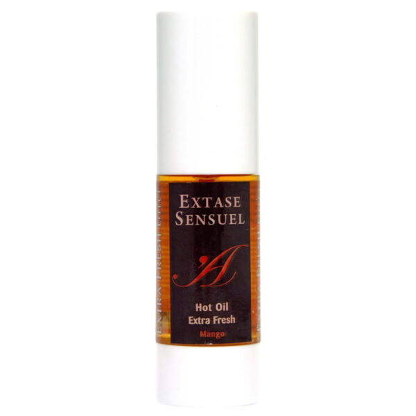 Extase Sensuel - chladivě-hřejivý masážní olej - čerstvé mango (30ml)