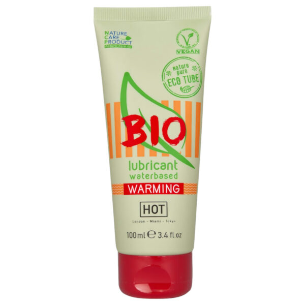 HOT BIO Zahřívací veganský lubrikant (100ml)