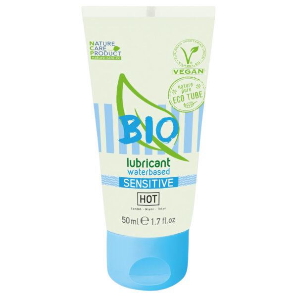 HOT Bio Sensitive - veganský vodní lubrikant (50 ml)