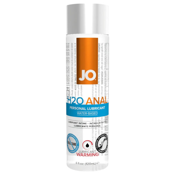 JO H2O Anal Warming - hřejivý lubrikant na anální použití (120ml)