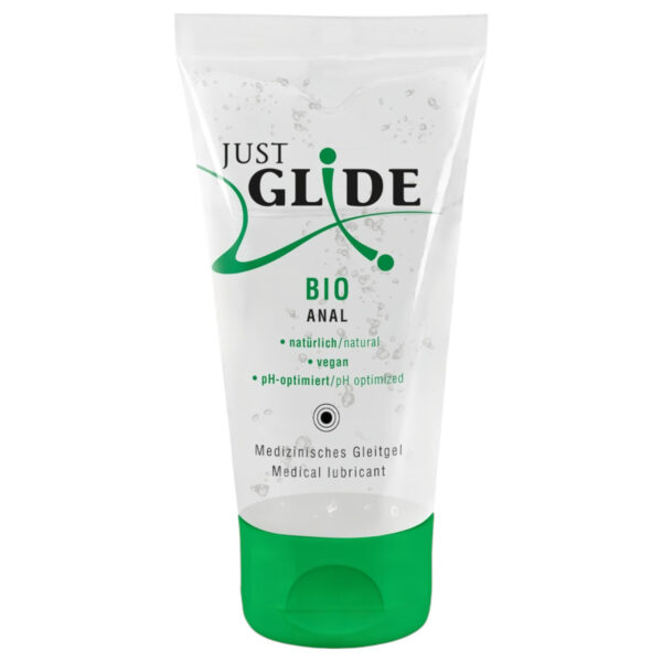 Just Glide Bio ANAL - vegan lubrikant na vodní bázi (50ml)