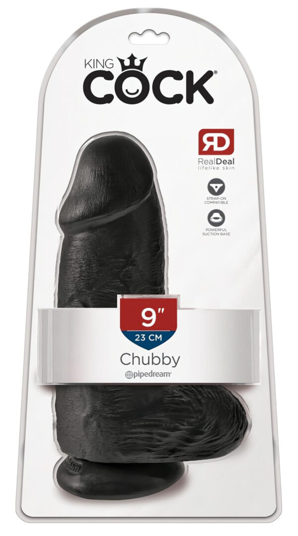 King Cock 9 Chubby - přísavkový