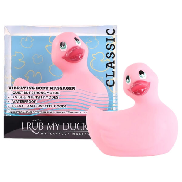 My Duckie 2.0 - vodotěsný růžový vibrátor na klitoris