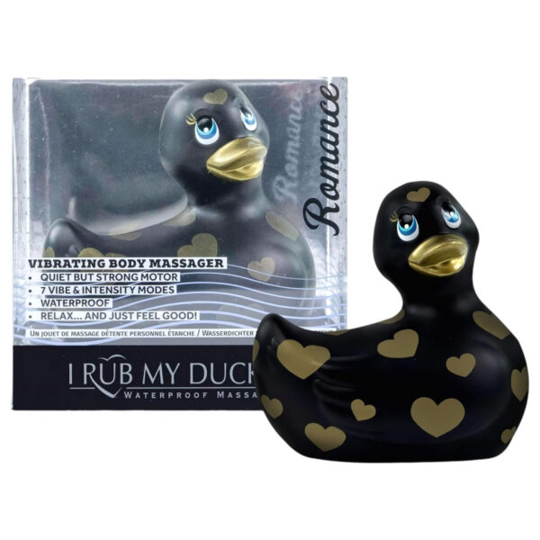 My Duckie Romance 2.0 - černozlatý vibrační kámen