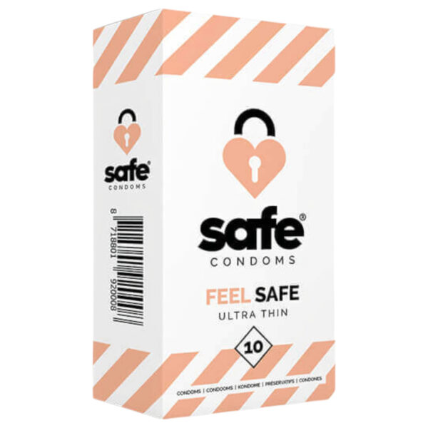 SAFE Feel Safe – tenké kondomy (10 ks)