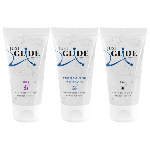 Sada lubrikantů Just Glide (3x50ml)